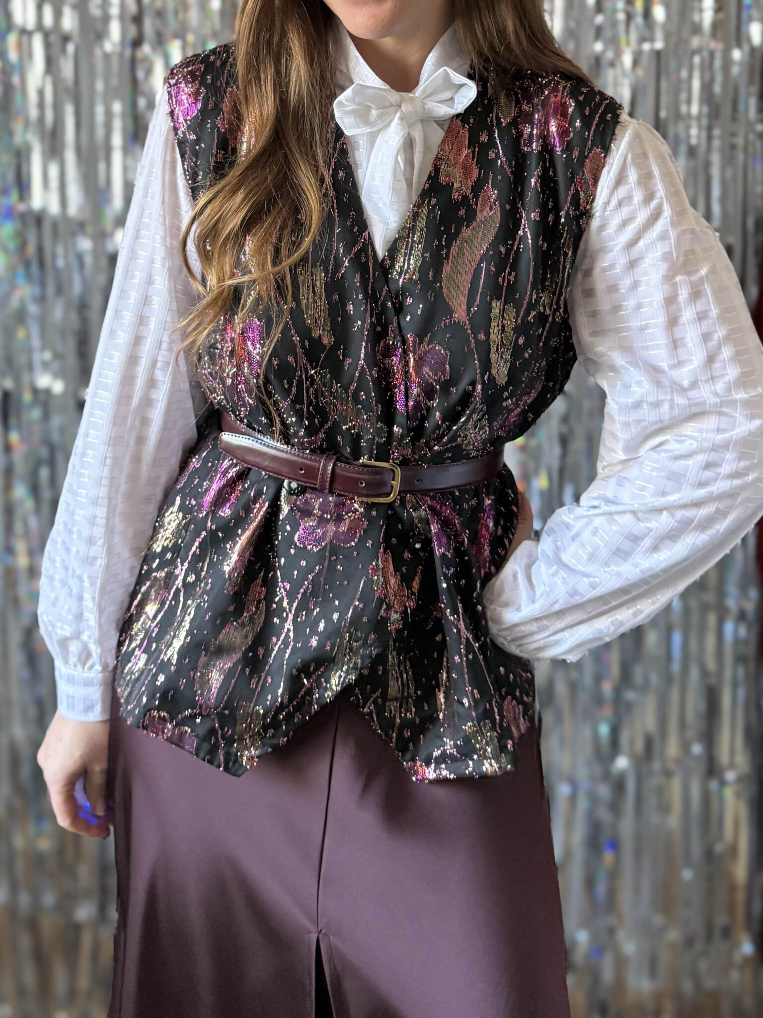 Chaleco vintage de fiesta (2) Imagen de Chaleco vintage de fiesta (2)