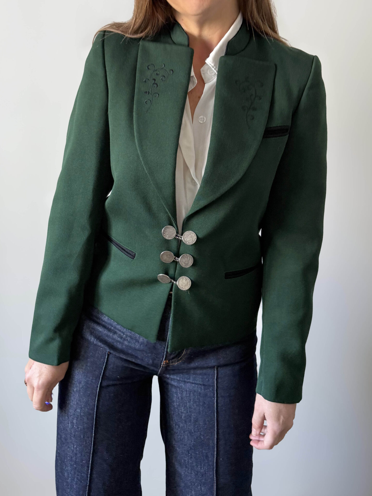 Chaqueta austriaca verde (2) Imagen de Chaqueta austriaca verde (2)