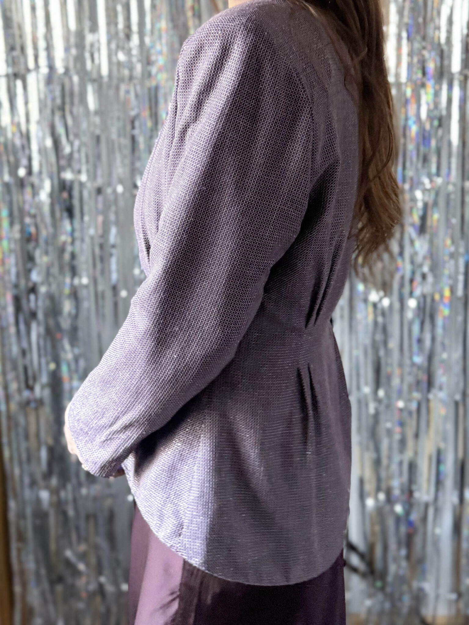 Imagen de Chaqueta fiesta malva (2)