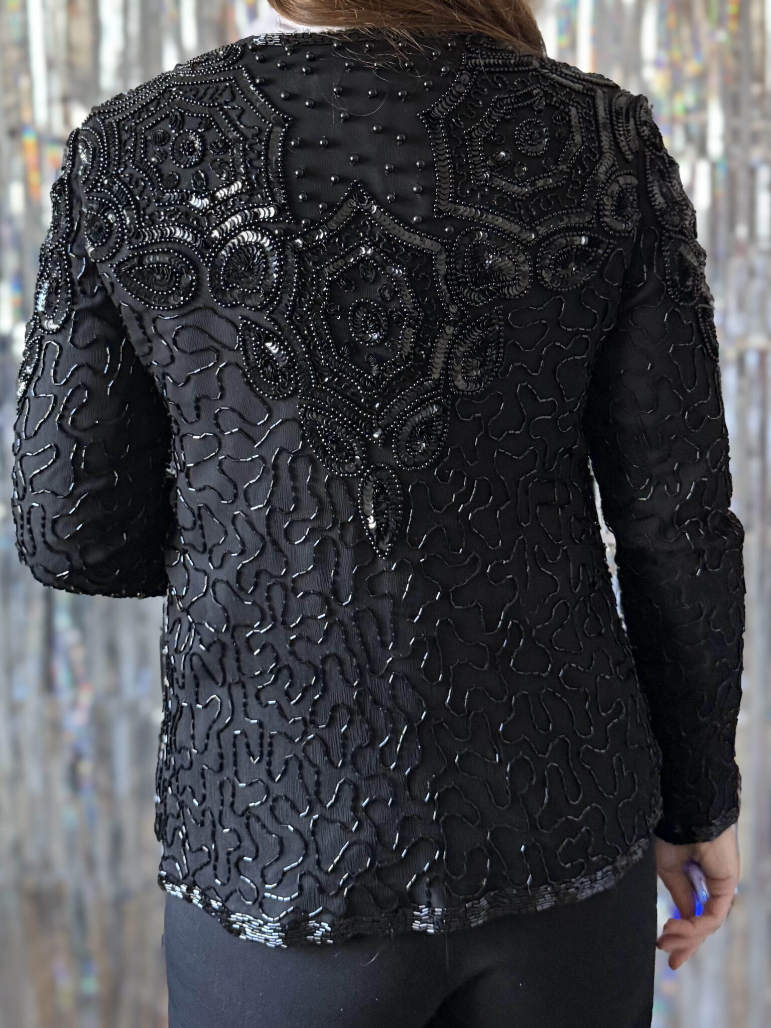 Imagen de Chaqueta negra pedreria (2)