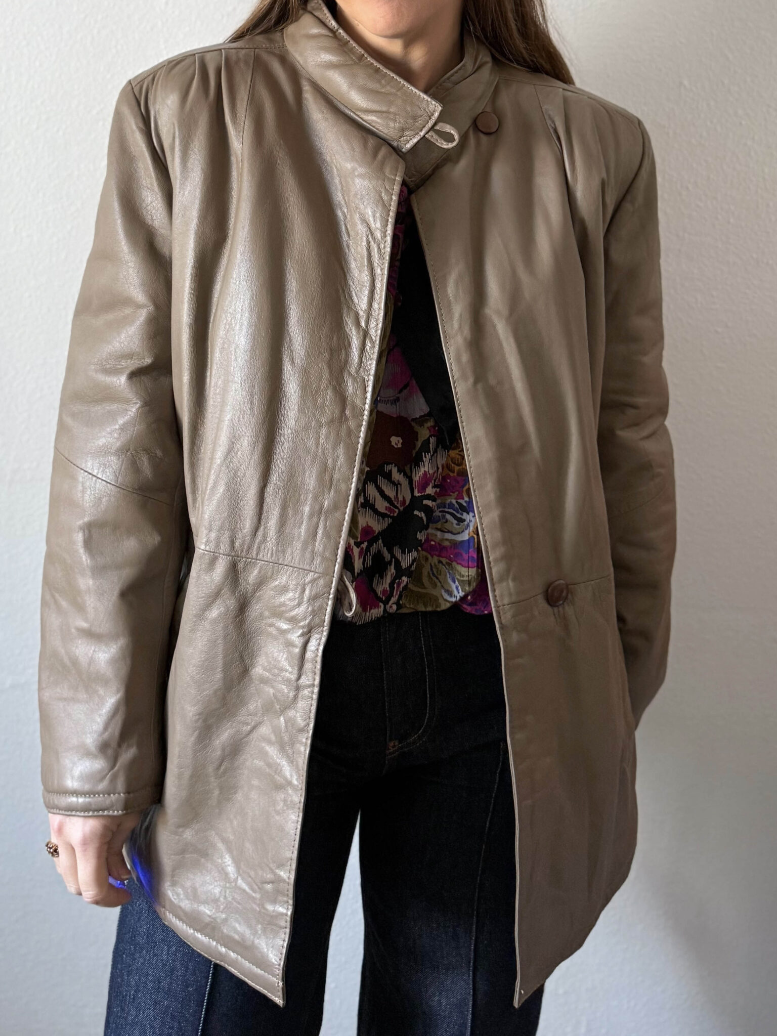 Chaqueta piel topo (2) Imagen de Chaqueta piel topo (2)