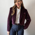 Imagen de Chaqueta velvet morada (4)