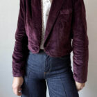 Imagen de Chaqueta velvet morada (6)