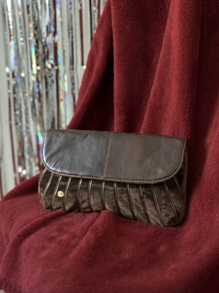 Imagen de Cluth velvet marron (2)