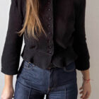 Chaqueta fina peplum