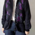 Cardigan italiano floral