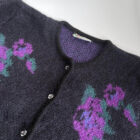 Cardigan italiano floral