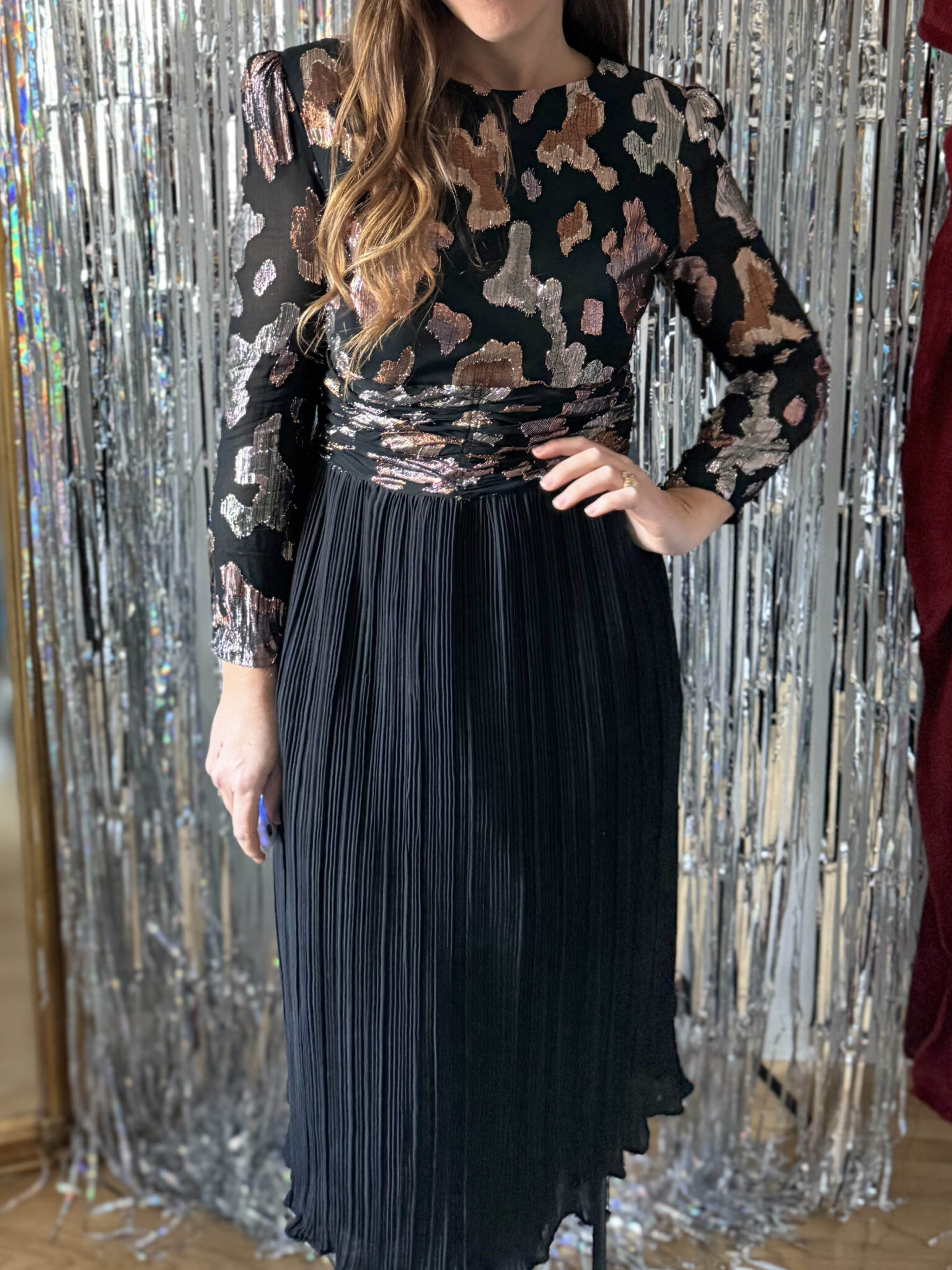 Imagen de Vestido fiesta metalizado (1)