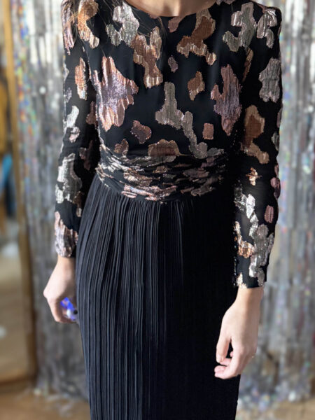 Imagen de Vestido fiesta metalizado (2)