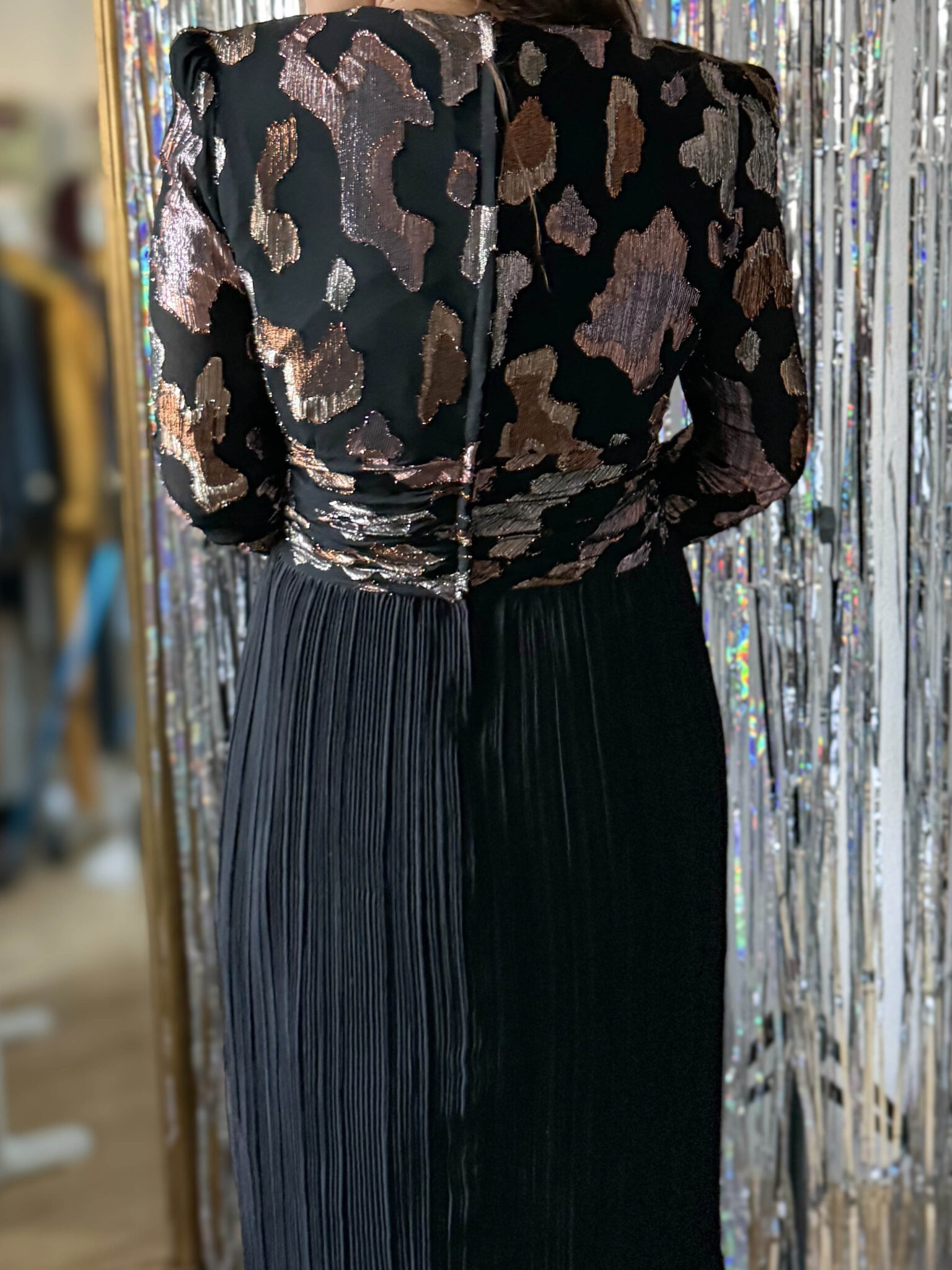 Imagen de Vestido fiesta metalizado (3)