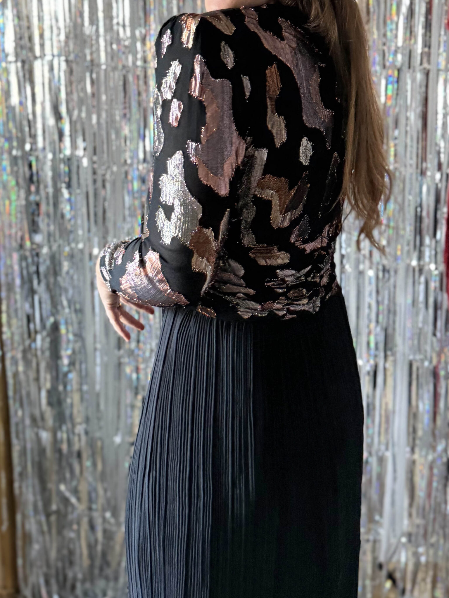 Imagen de Vestido fiesta metalizado (5)