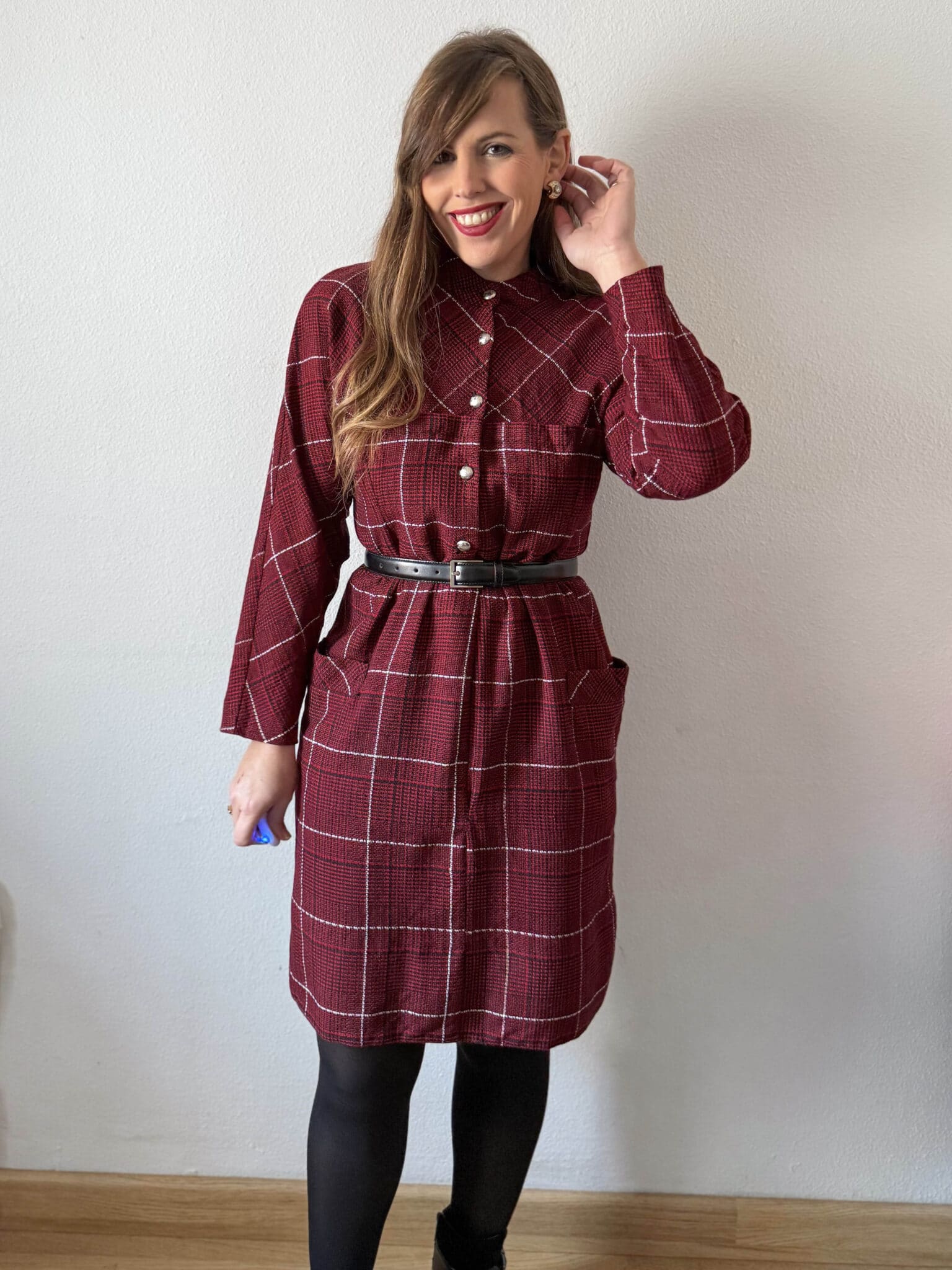 Imagen de Vestido italiano lana (5)