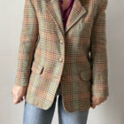 Imagen de Blazer cuadros multicolor (6)