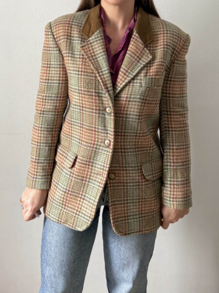 Imagen de Blazer cuadros multicolor (6)