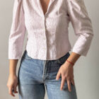 Imagen de Blusa alemana con flores (4)