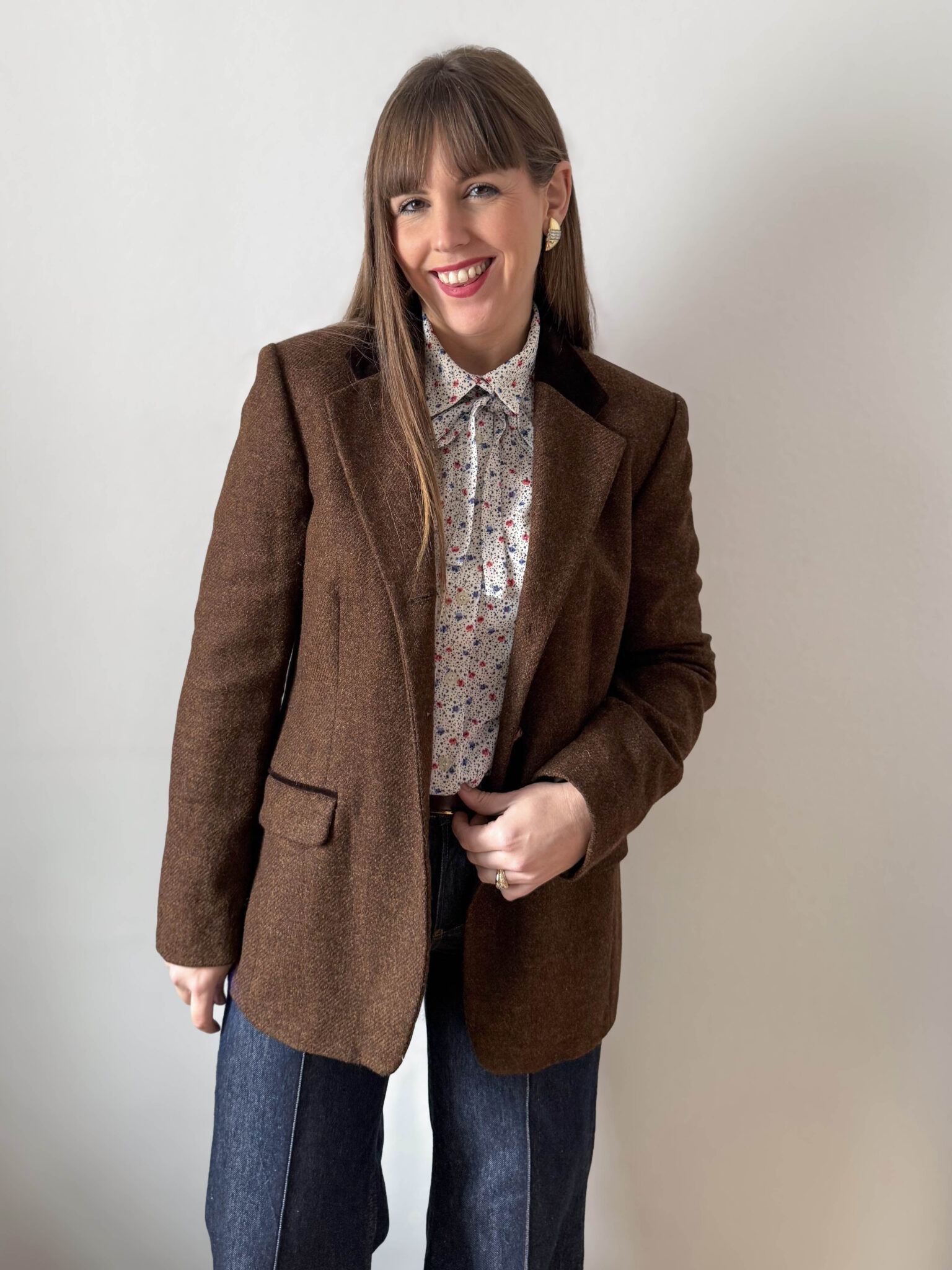 Imagen de Blazer marron años 70 (2)