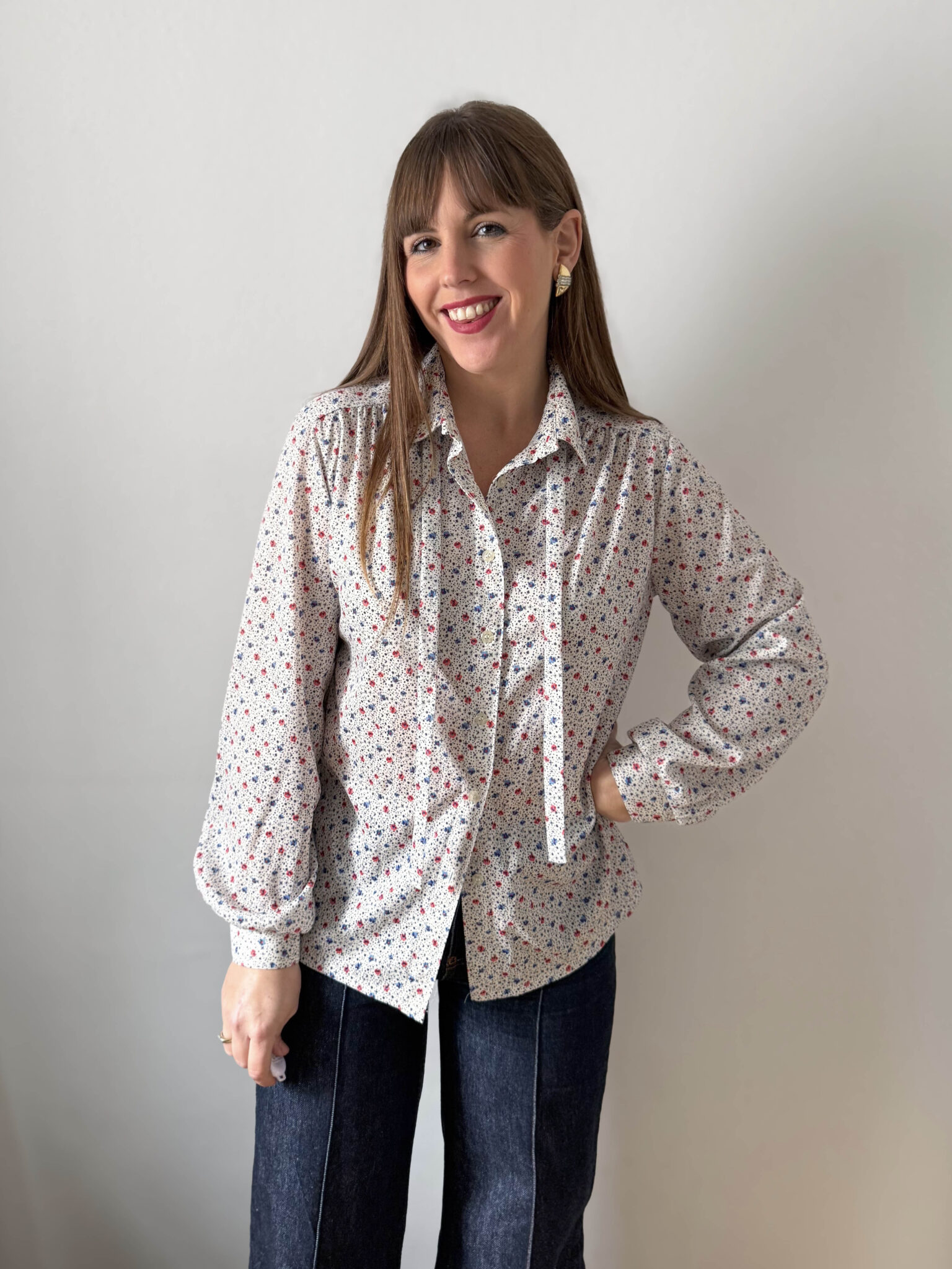 Imagen de Camisa estampada 70s (1)