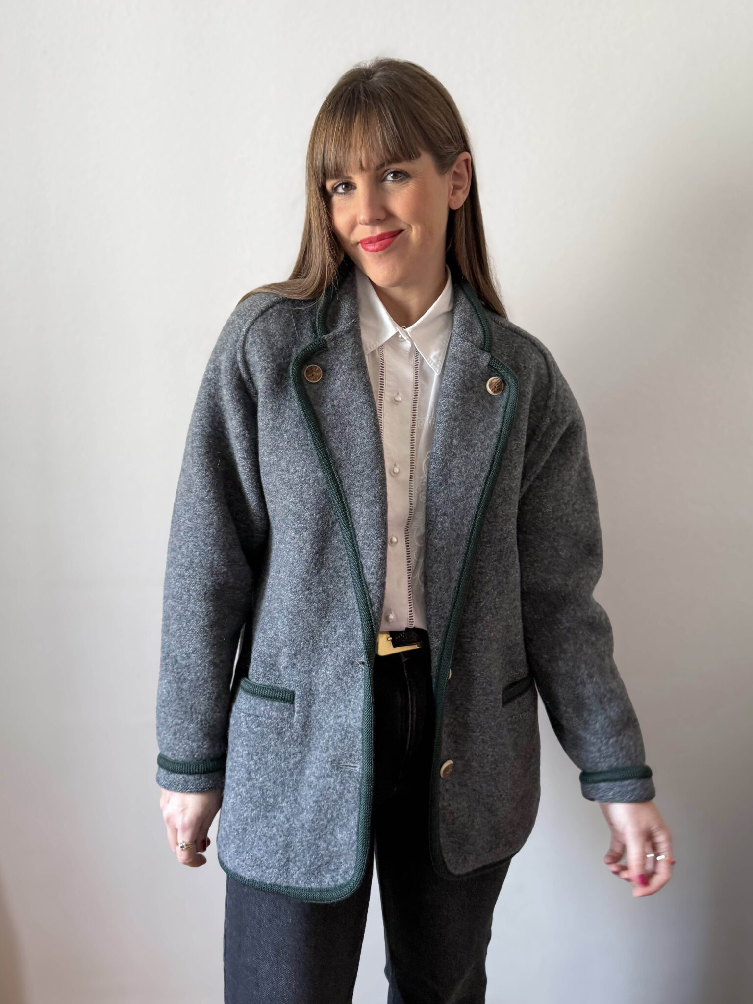 Imagen de Cardigan gris geiger (2)