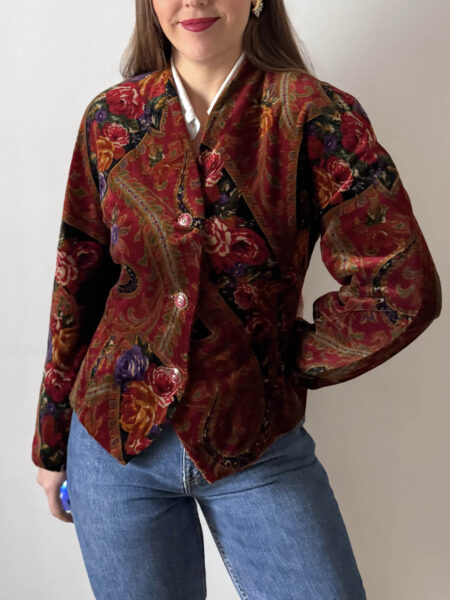 Imagen de Chaqueta entallada terciopelo (5)