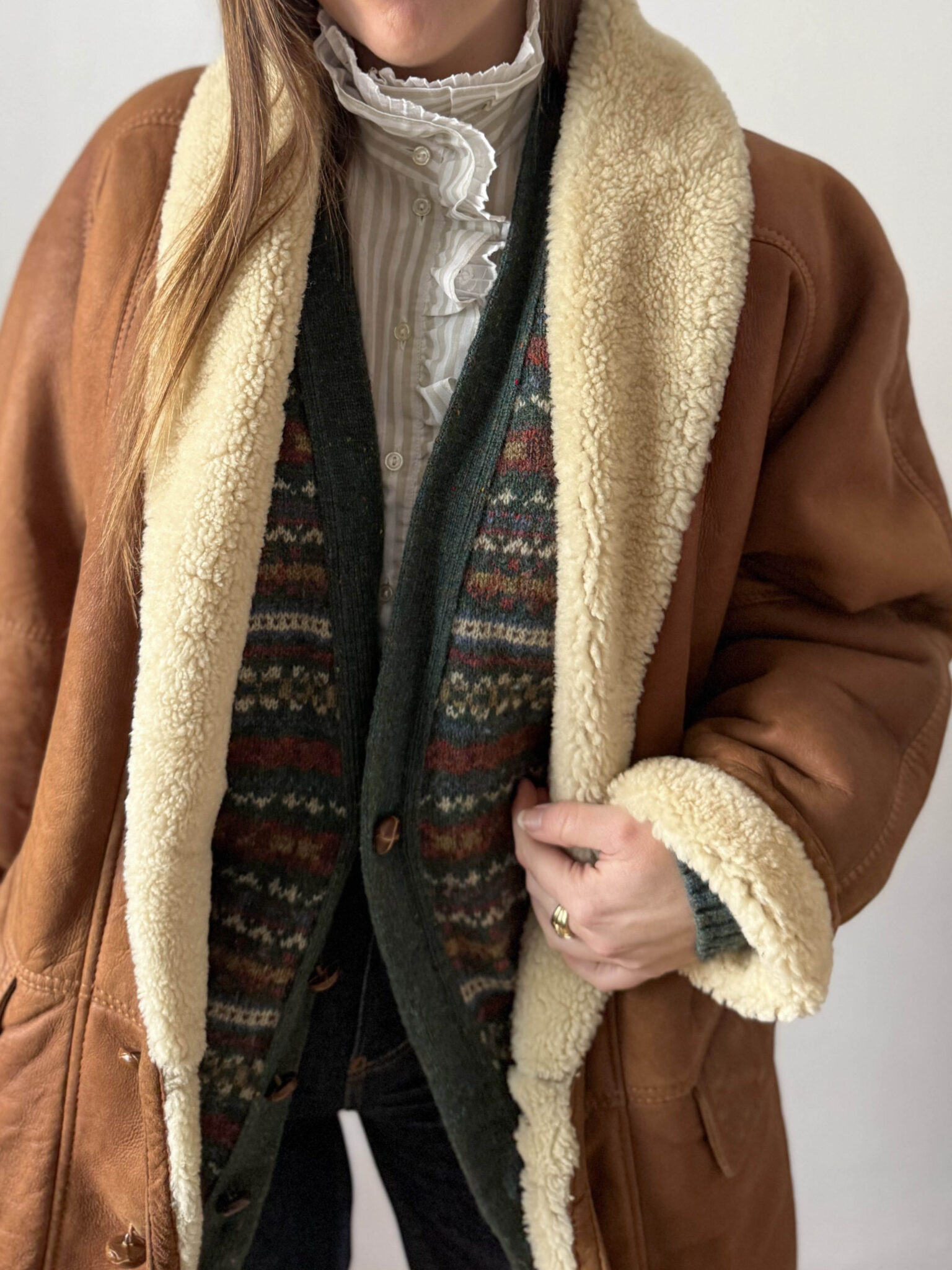 Imagen de Abrigo vintage shearling (1)