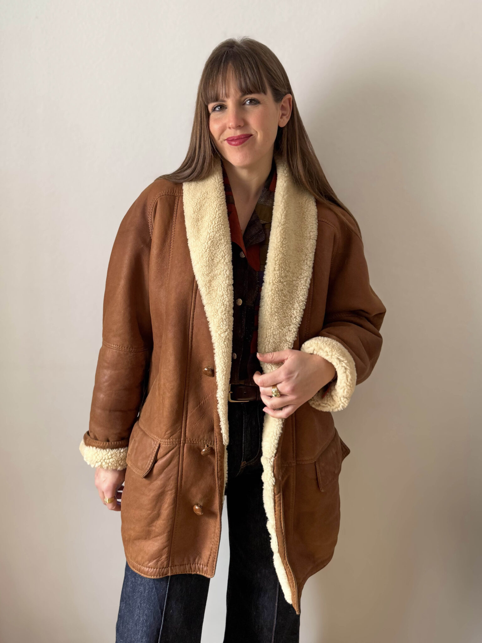 Imagen de Abrigo vintage shearling (3)