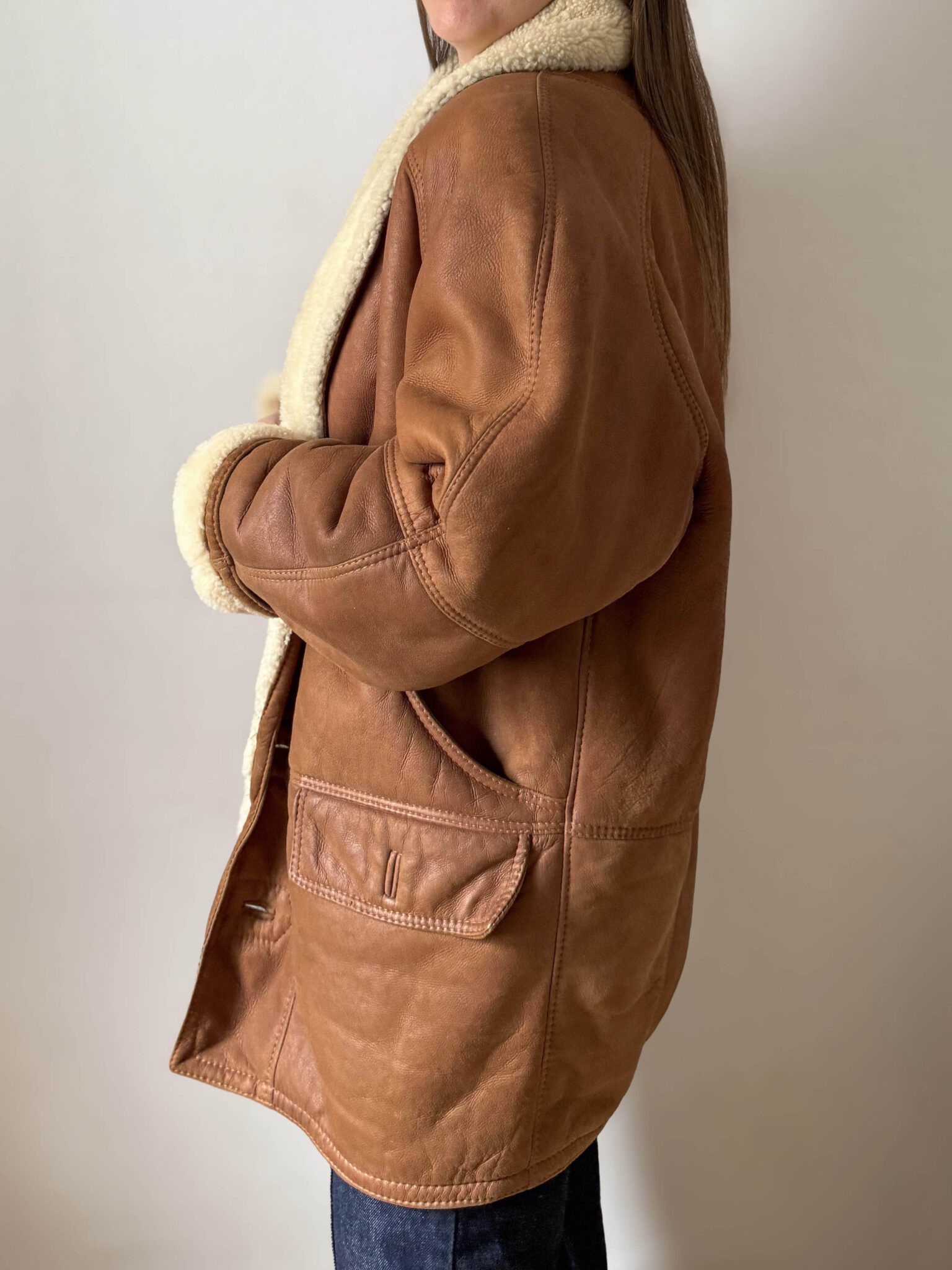 Imagen de Abrigo vintage shearling (5)