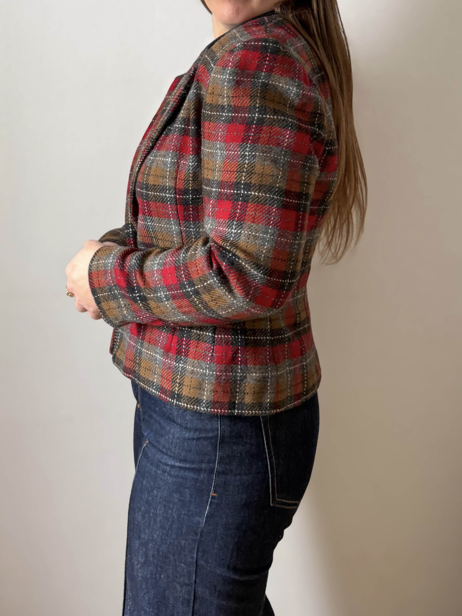 Imagen de Blazer cuadros tartan (5)