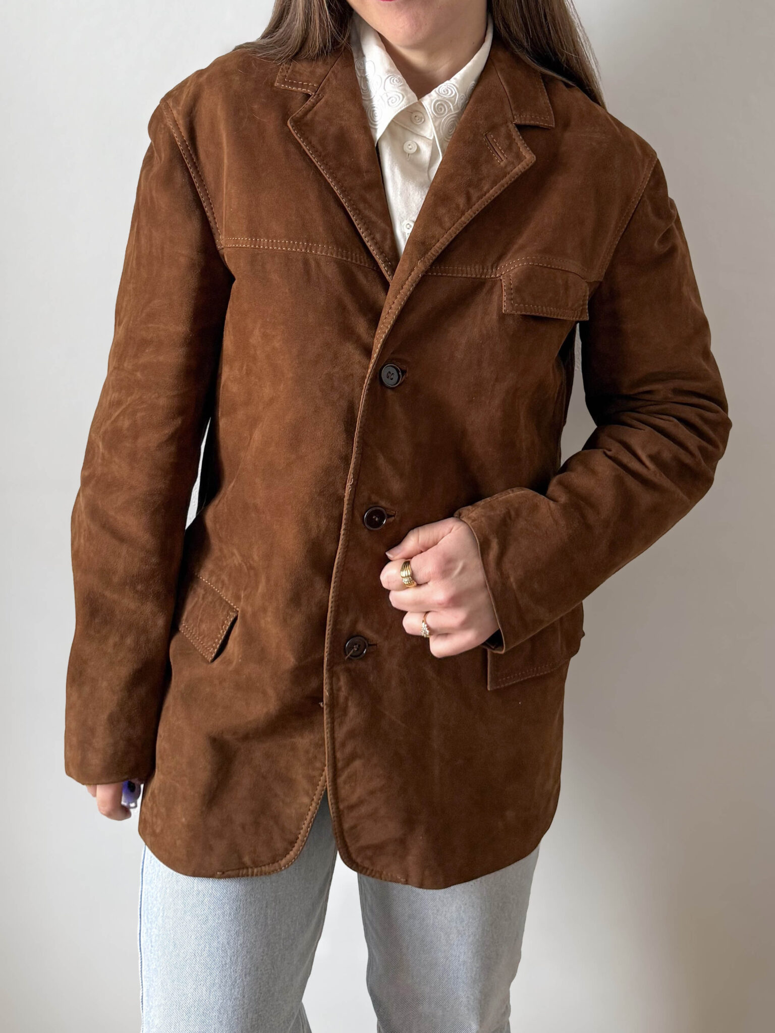 Imagen de Blazer piel de ante (3)