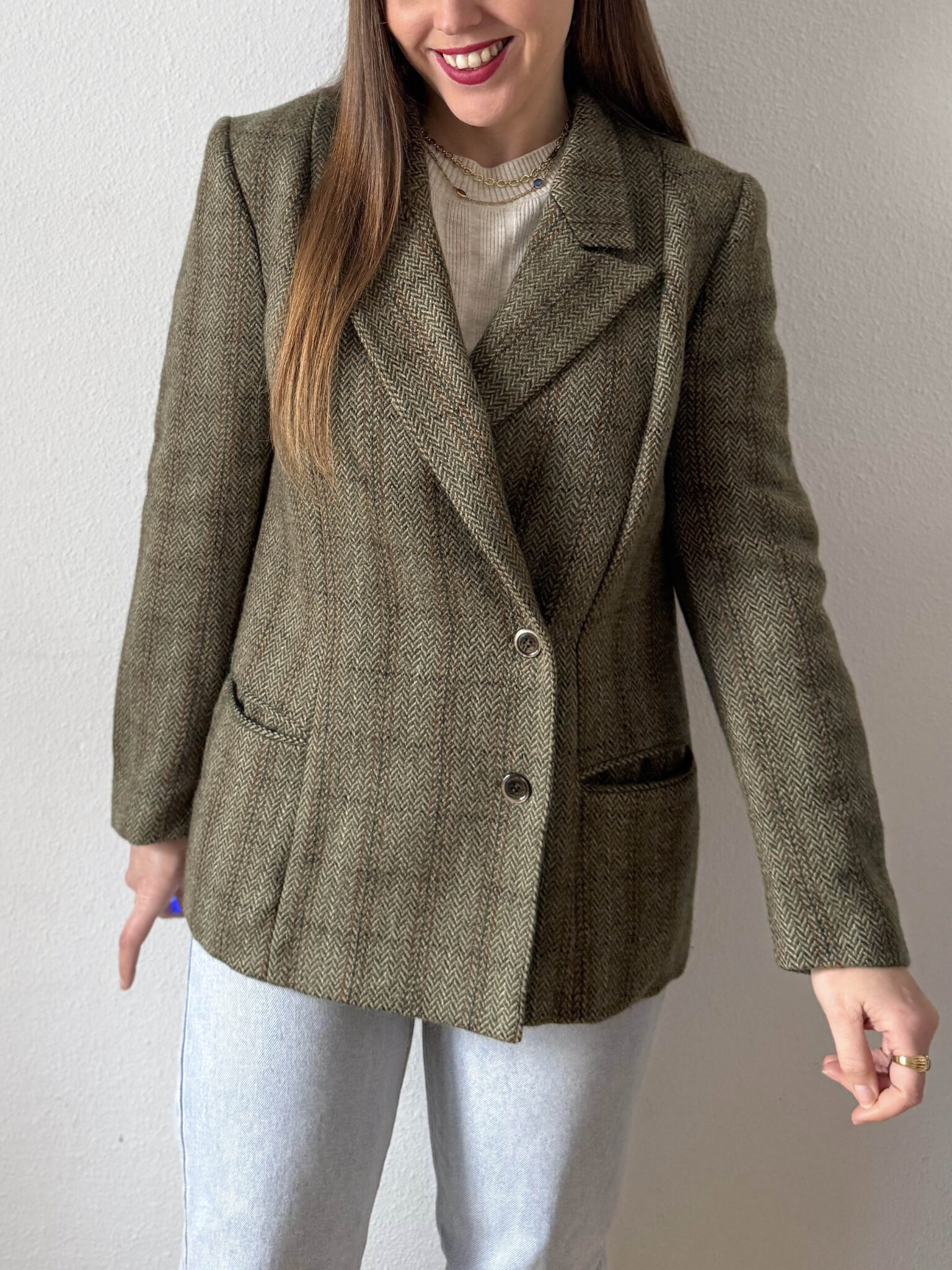 Blazer pura lana vintage (3) Imagen de Blazer pura lana vintage (3)