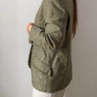 Imagen de Blazer verde pata gallo (4)