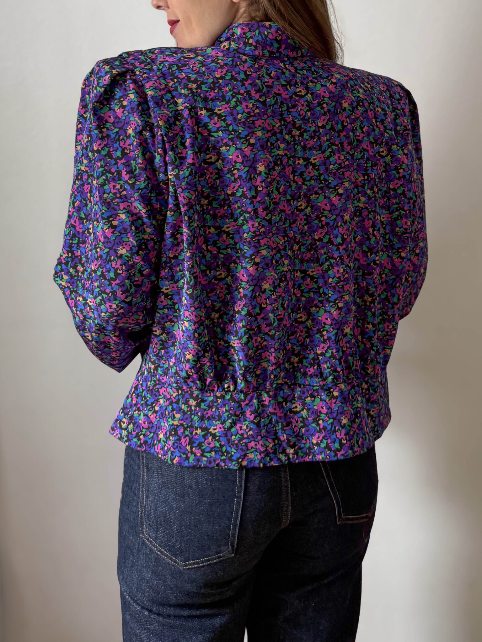Imagen de Blusa flores maxi hombreras (4)