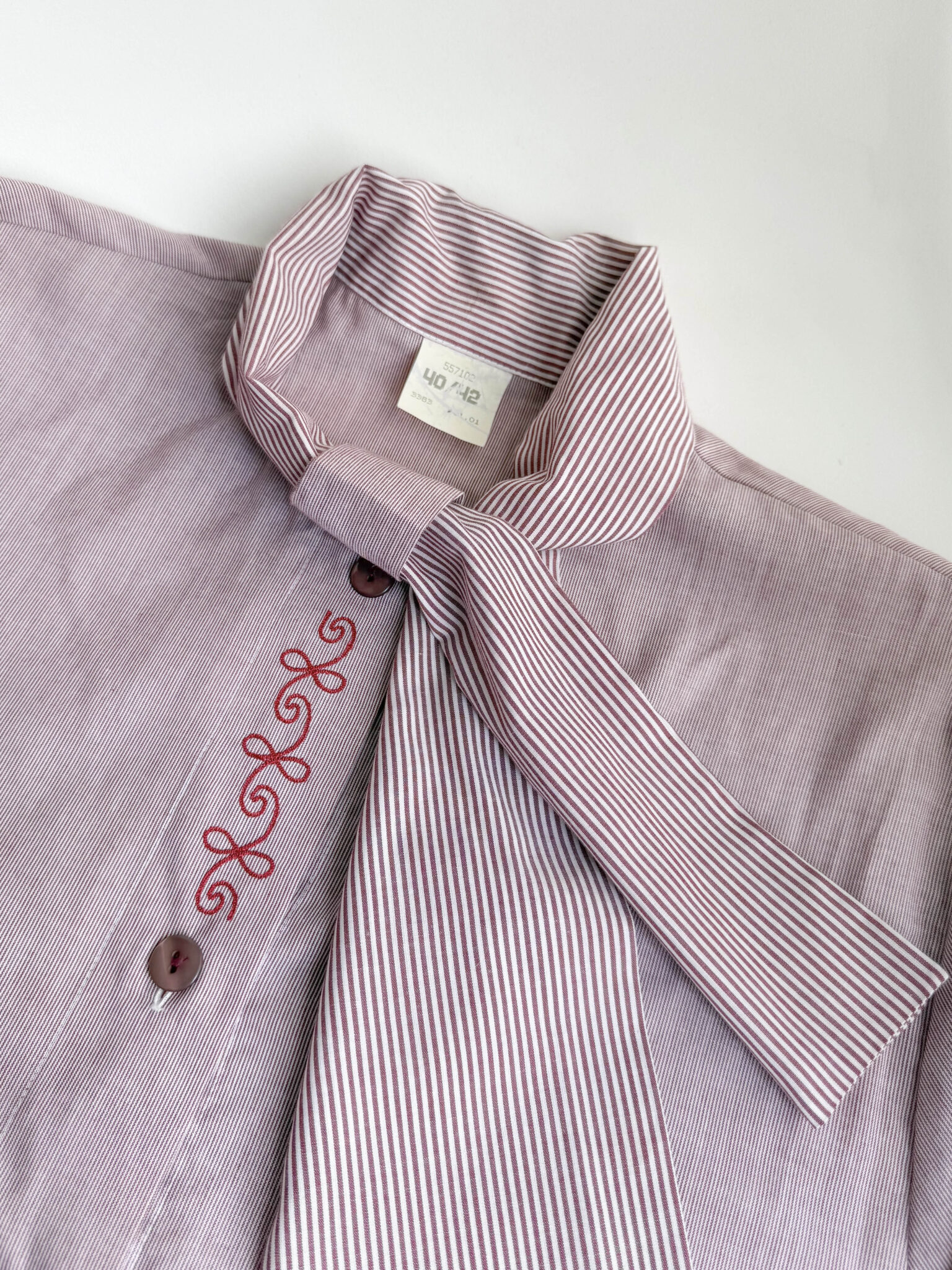 Imagen de Blusa rayas lazada (1)