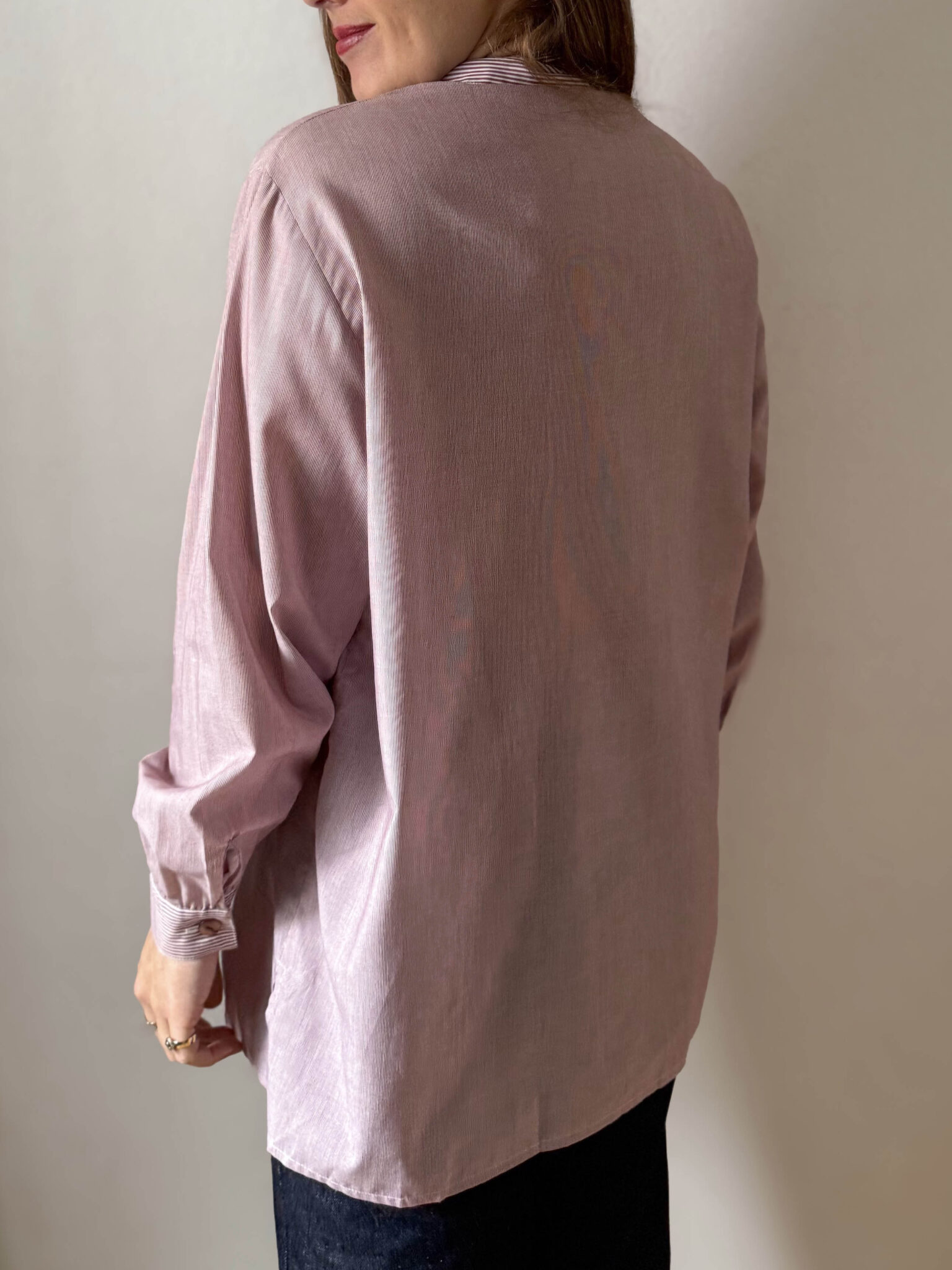 Imagen de Blusa rayas lazada (5)