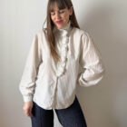 Imagen de Blusa rayas volante (2)