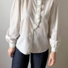 Imagen de Blusa rayas volante (3)