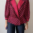 Imagen de Blusa satinada bicolor (2)