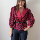 Imagen de Blusa satinada bicolor (3)