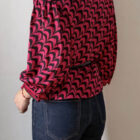 Imagen de Blusa satinada bicolor (5)