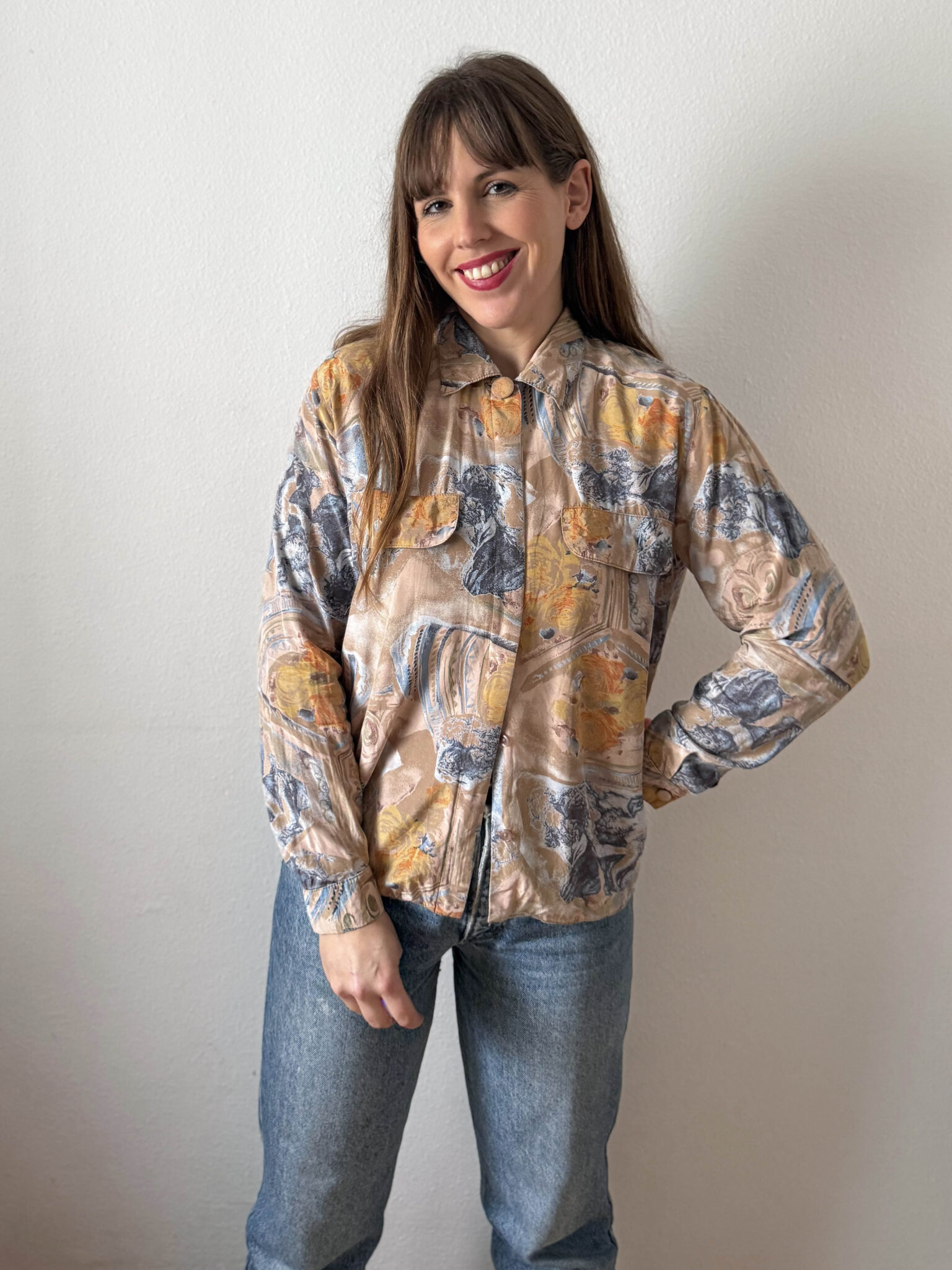 Imagen de Camisa con estampado abstracto (3)