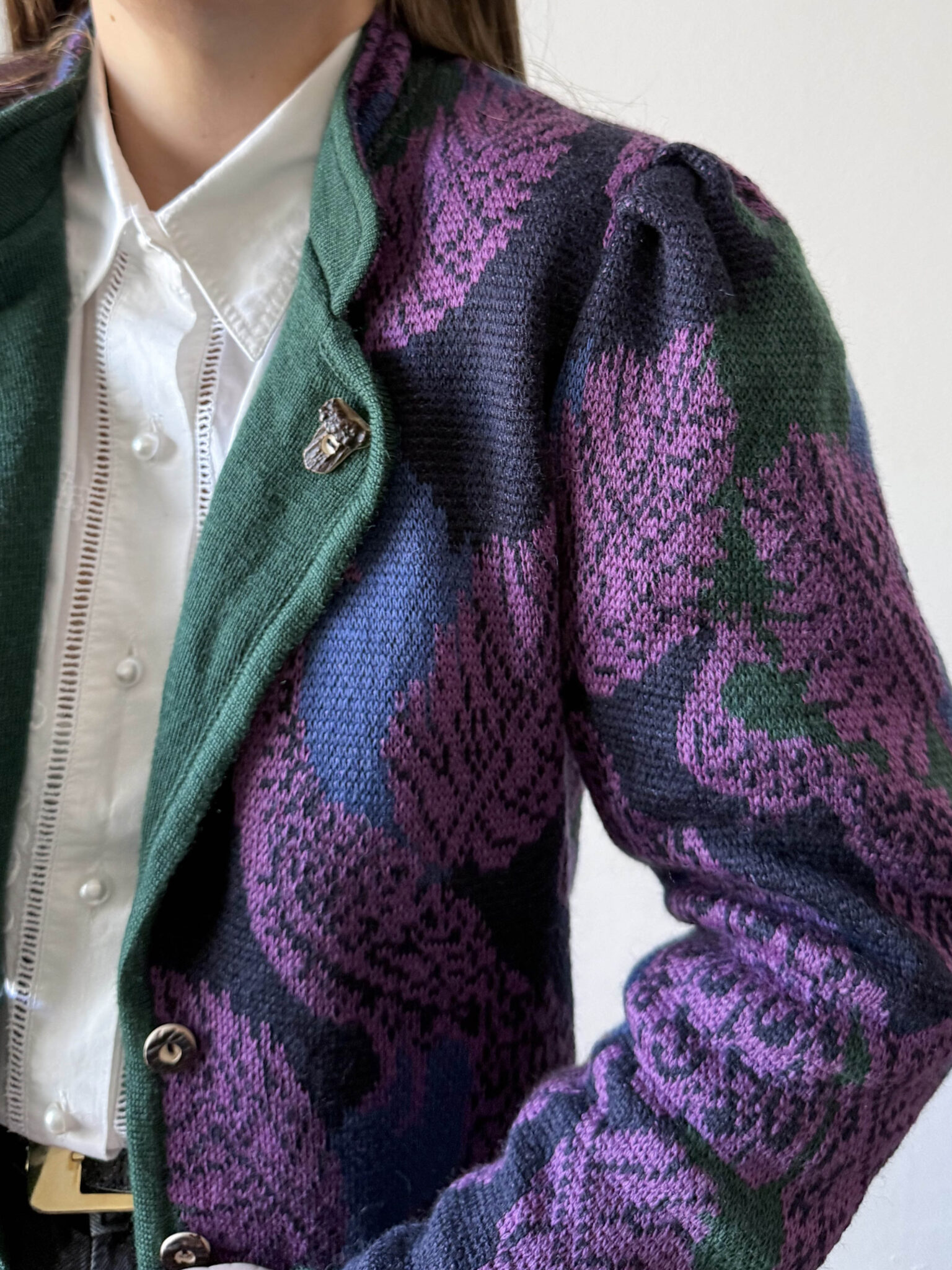 Imagen de Cardigan austriaco estampado (1)