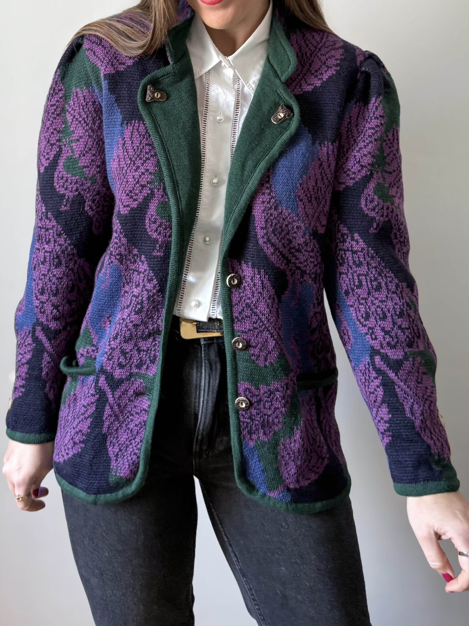 Imagen de Cardigan austriaco estampado (3)