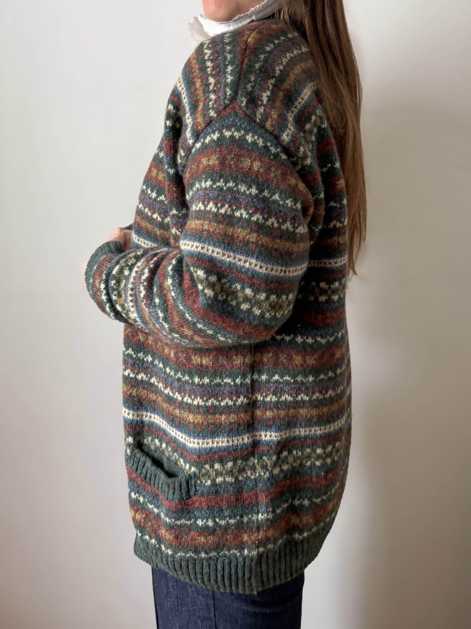 Imagen de Cardigan irlandes lana (4)