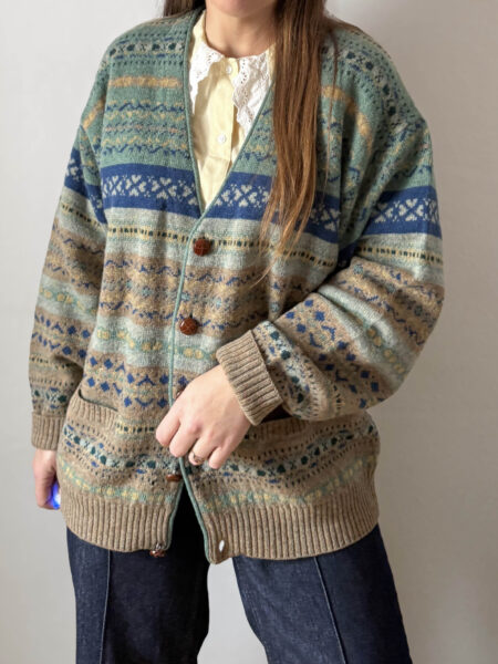 Imagen de Cardigan lana escocesa (2)