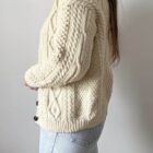 Imagen de Cardigan punto irlandes (5)