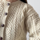 Imagen de Cardigan punto irlandes (6)