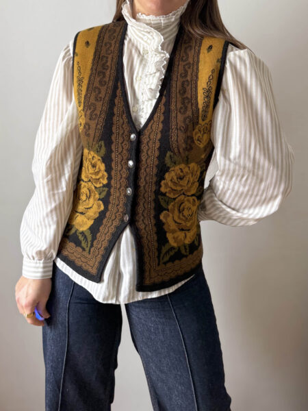 Imagen de Chaleco punto estampado (2)
