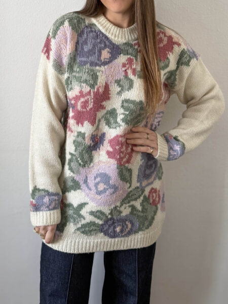 Imagen de Jersey bordado floral (1)