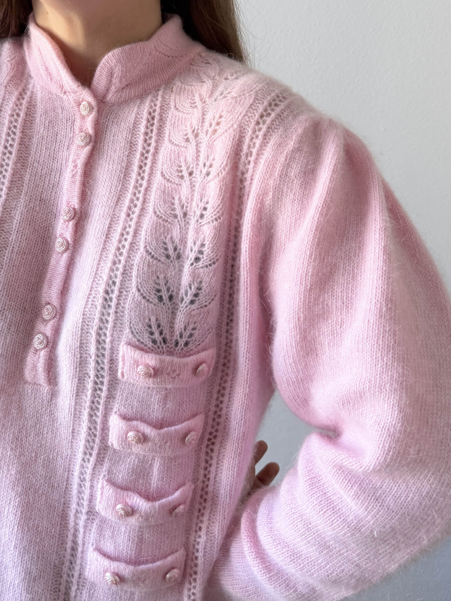 Imagen de Jersey rosa mohair (5)