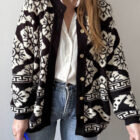 Imagen de Maxi cardigan floral (1)