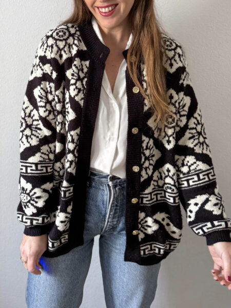 Imagen de Maxi cardigan floral (1)